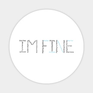 I'm Fine (Black Text) Magnet